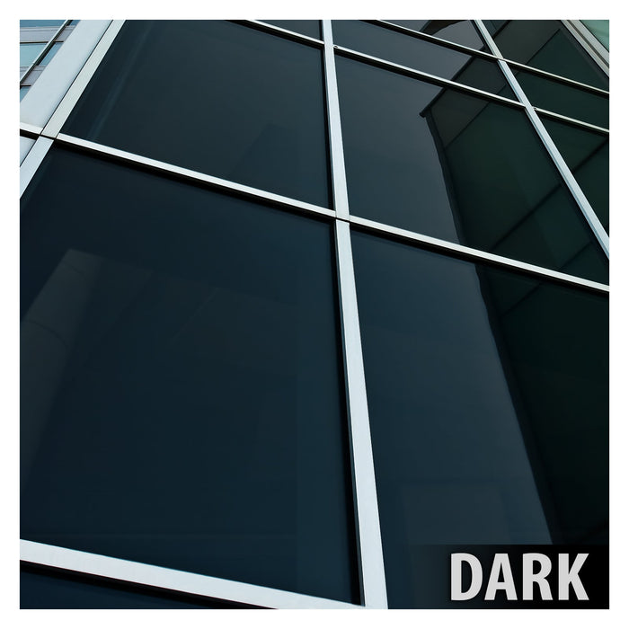 BDF NA20 Window Film Daytime Privacy and Sun Control Black (Dark)