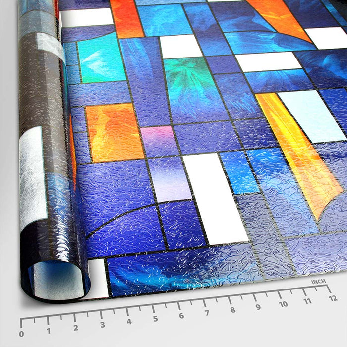 BDF 3ABST Window Film 3ABSTract Stained Glass