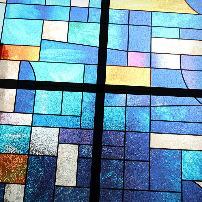 BDF 3ABST Window Film 3ABSTract Stained Glass