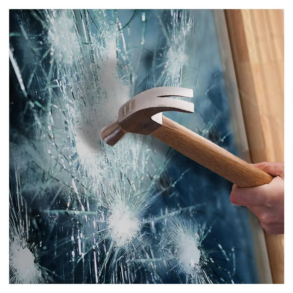 BDF S8MB05 Window Film Security and Daytime Privacy 8 Mil Black 5