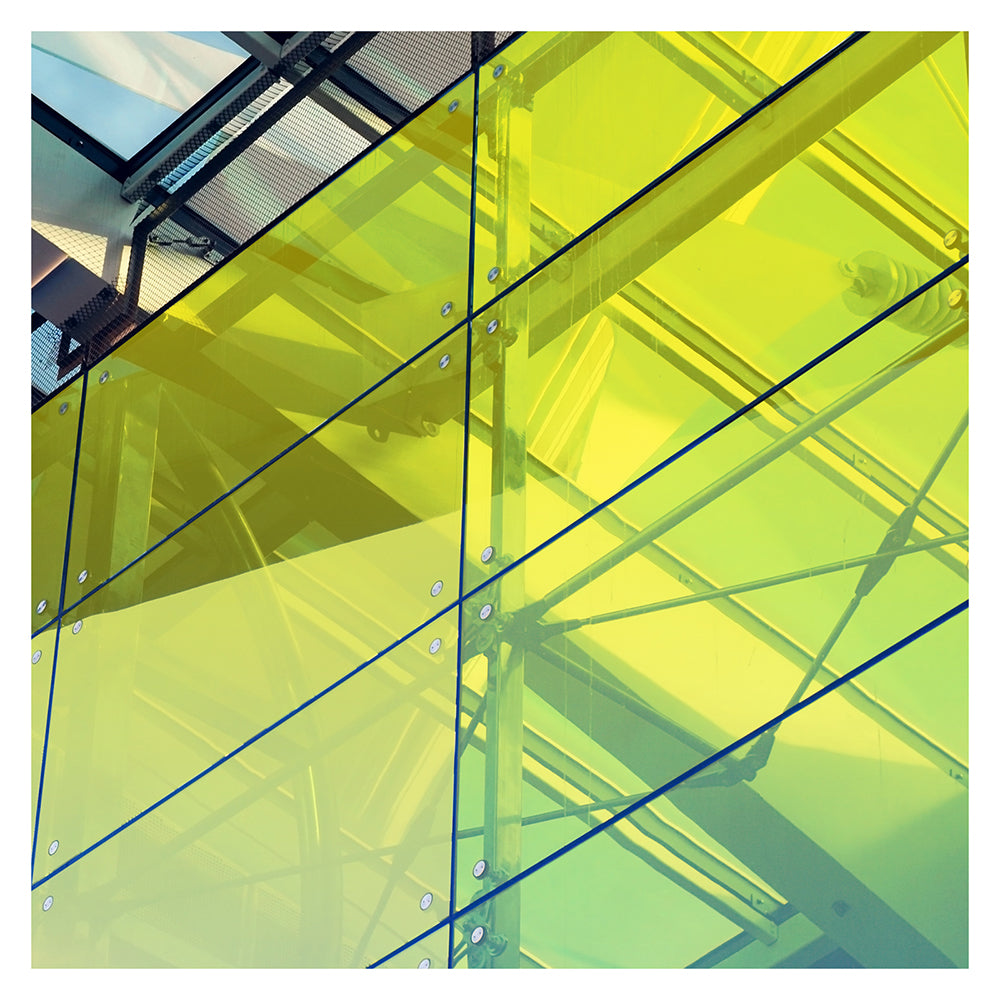 Yellow Contour (Firm Flex) - Window Film and More  Decorative Window Film,  Privacy Window Film, Solar Film, Mirror Film