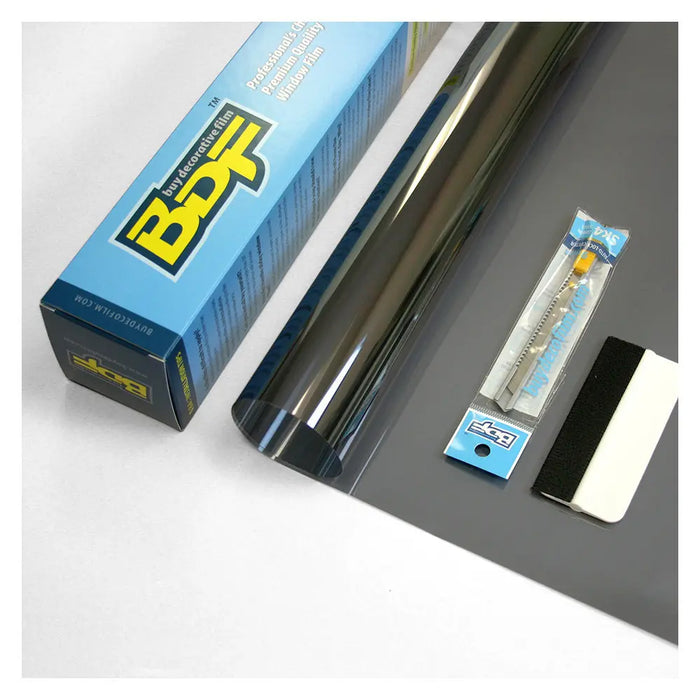 thumbnail image 2 of Buydecorativefilm S8MB20 Window Film – 8 Mil Black Security Film, Daytime Privacy, Tools Included 2 of 6