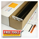 BDF S8MB50 Security Window Film - 8 Mil Black 50 (24in X 12ft), Shatter Protection, UV Blocking - View #3