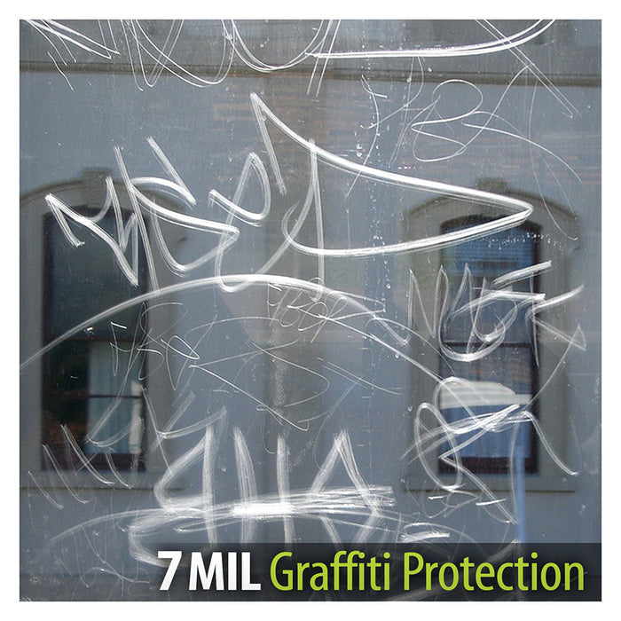 BDF AG7M Window Film Graffiti Protection 7 Mil Clear