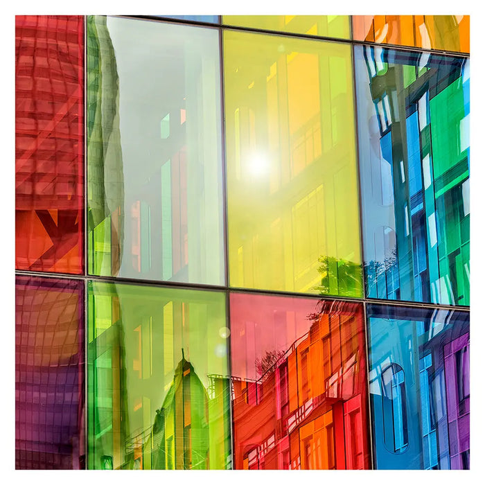 BDF CARD Window Film Transparent Color Red — BuyDecorativeFilm