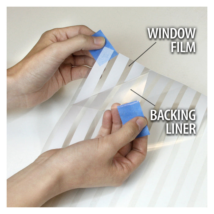 BDF 4PIN Decorative Window Film Pinholes on White