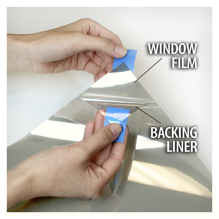 Film vinyle 70 microns adhésif semi-repositionnable transparent