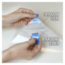 BDF 4WHLV Decorative Window Film White Leaves