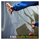 BDF AG4M Window Film Graffiti Protection 4 Mil Clear