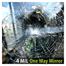 BDF S4MS15 Window Film Security and One Way Mirror Silver 4 Mil